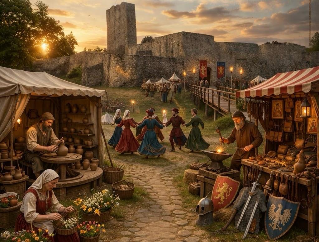 Cetatea Medievală a Severinului înflorește de Florii cu tradiții și spectacole!